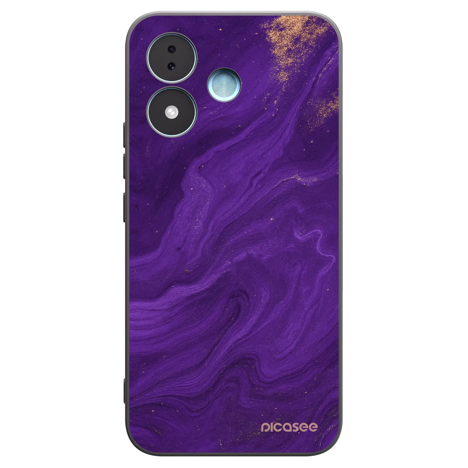 Picasee silikonski črni ovitek za Xiaomi Redmi Note 17 5G - Purple