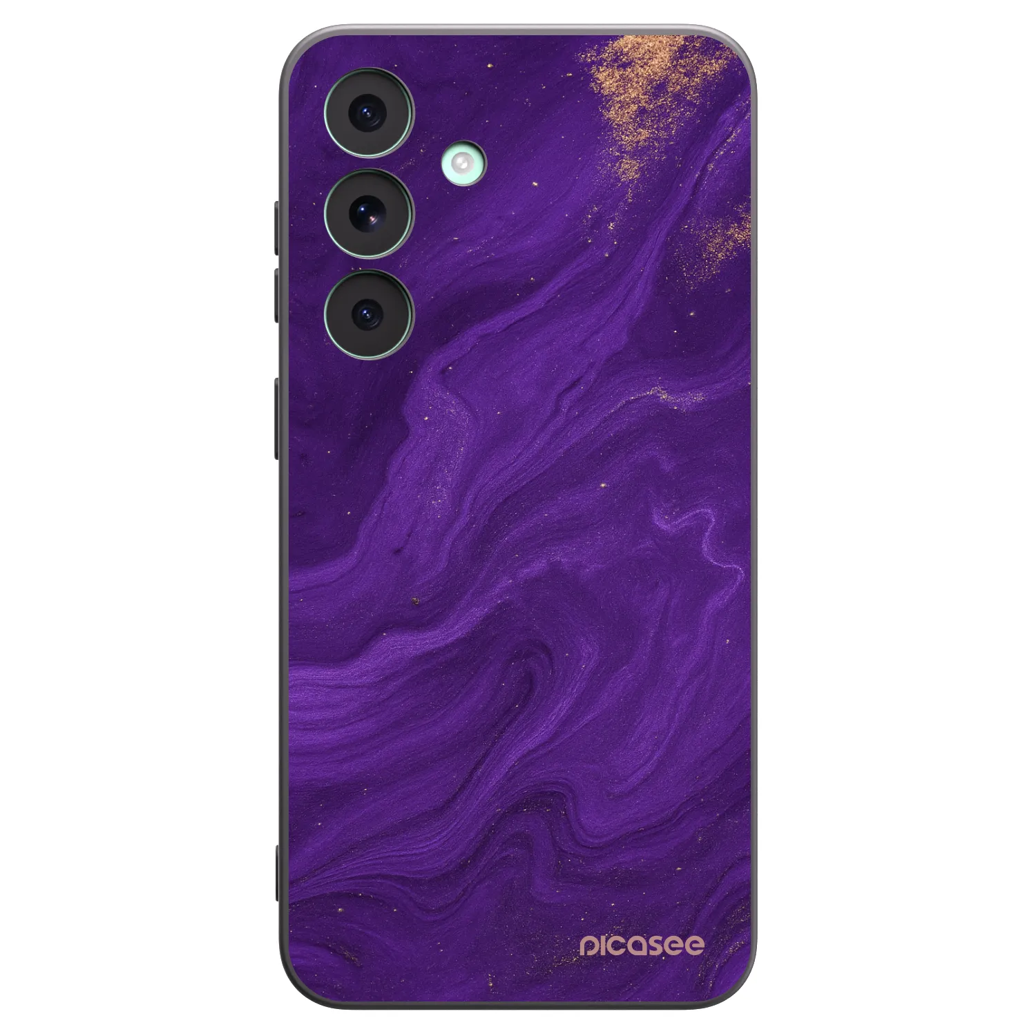 Picasee silikonski črni ovitek za Samsung Galaxy S26 FE - Purple