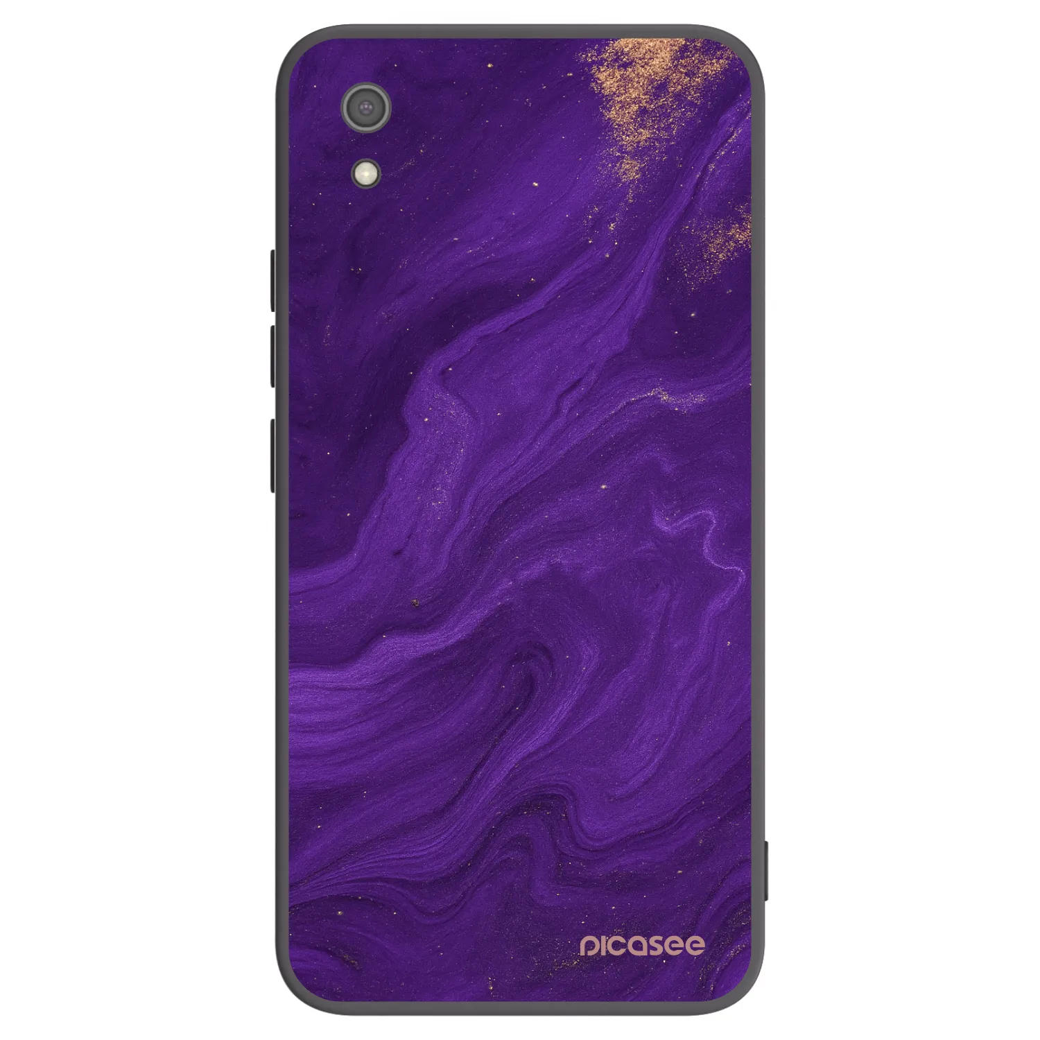 Picasee silikonski črni ovitek za Xiaomi Redmi 7A - Purple