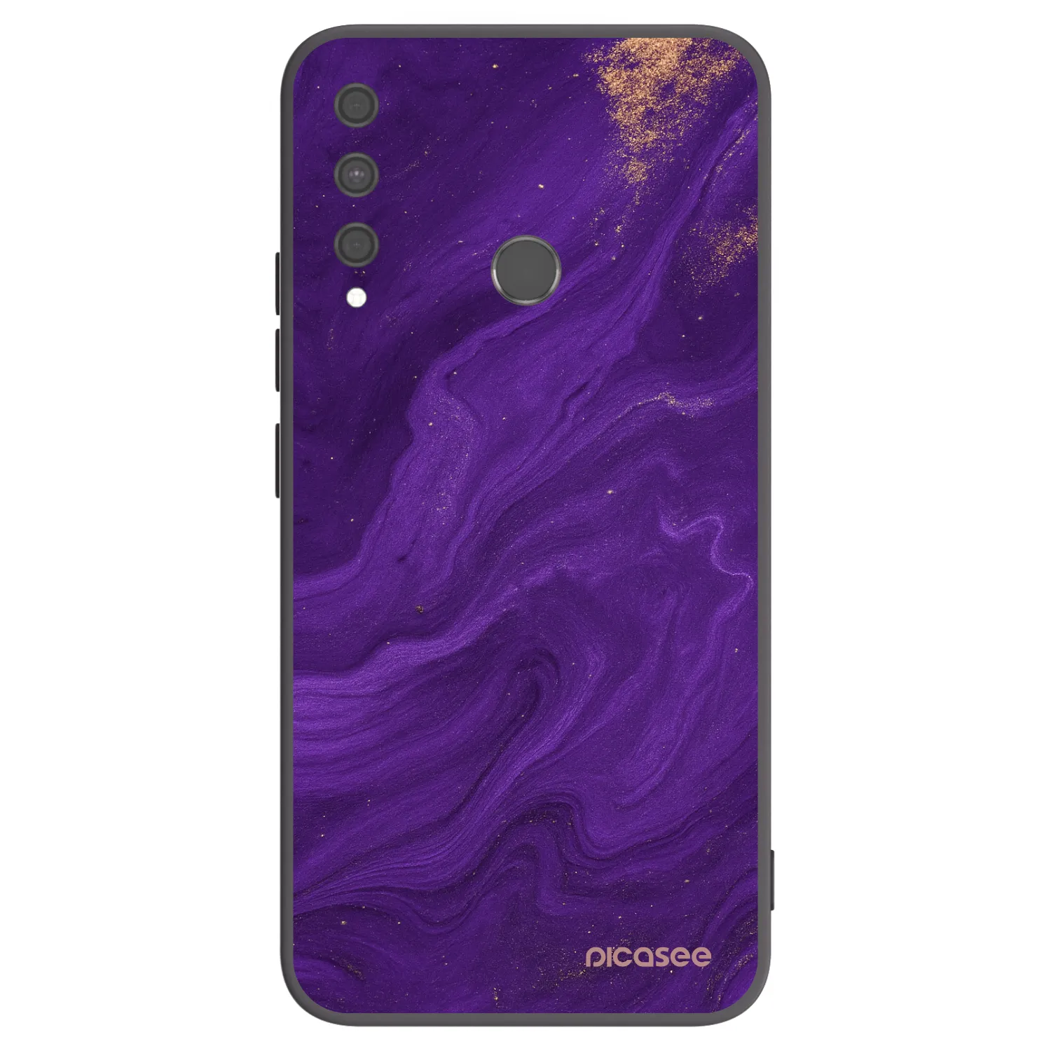 Picasee silikonski črni ovitek za Huawei P40 Lite E - Purple