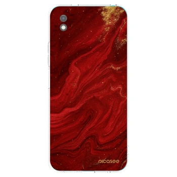 Picasee silikonski črni ovitek za Xiaomi Redmi 9A - Red