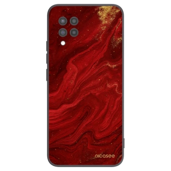 Picasee silikonski črni ovitek za Samsung Galaxy A42 A426B - Red