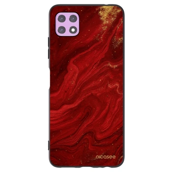 Picasee silikonski črni ovitek za Samsung Galaxy A22 A226B 5G - Red