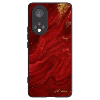 Picasee silikonski črni ovitek za Honor 50 5G - Red