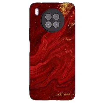 Picasee silikonski črni ovitek za Huawei Nova 8i - Red