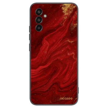 Picasee silikonski črni ovitek za Samsung Galaxy M13 M135F - Red