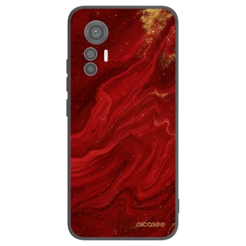 Picasee silikonski črni ovitek za Xiaomi 12 Lite - Red