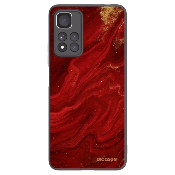 Picasee silikonski črni ovitek za Xiaomi Redmi Note 11 Pro+ 5G - Red