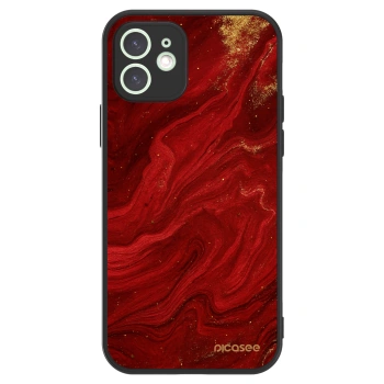 Picasee ULTIMATE CASE MagSafe za Apple iPhone 12 - Red