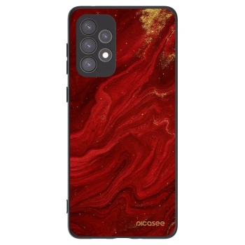 Picasee silikonski črni ovitek za Samsung Galaxy A73 5G - Red