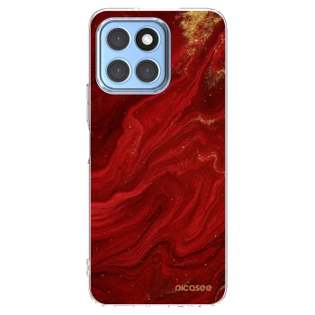 Picasee silikonski prozorni ovitek za Honor X8 5G - Red