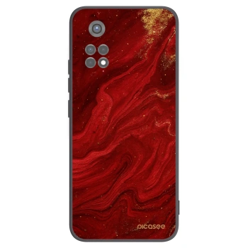 Picasee silikonski črni ovitek za Xiaomi Redmi Note 11S 5G - Red