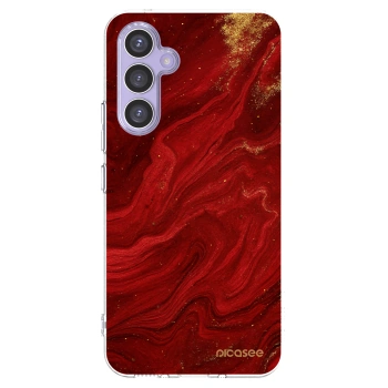 Picasee silikonski prozorni ovitek za Samsung Galaxy A54 5G A546B - Red