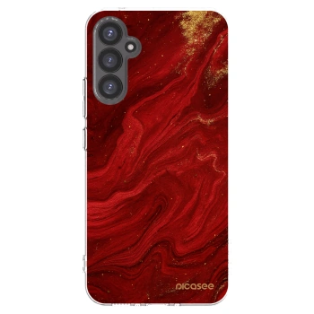 Picasee silikonski prozorni ovitek za Samsung Galaxy A34 5G A346B - Red