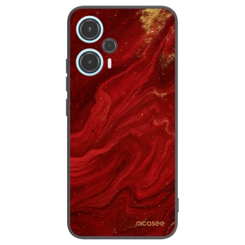 Picasee silikonski črni ovitek za Xiaomi Poco F5 - Red