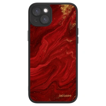 Picasee ULTIMATE CASE MagSafe za Apple iPhone 15 Plus - Red