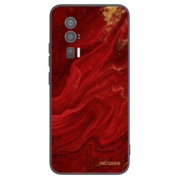 Picasee silikonski črni ovitek za Xiaomi Poco F5 Pro 5G - Red
