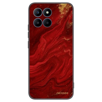 Picasee silikonski črni ovitek za Honor 70 Lite - Red