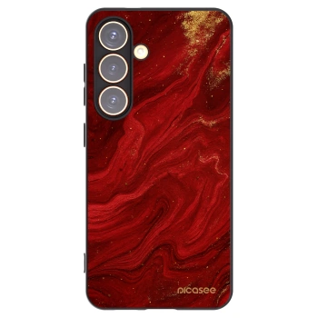 Picasee silikonski črni ovitek za Samsung Galaxy S24 S921B 5G - Red