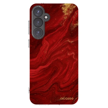 Picasee silikonski prozorni ovitek za Samsung Galaxy S23 FE S711B - Red