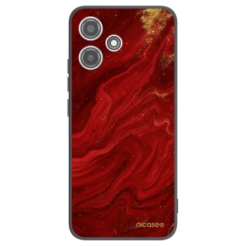 Picasee silikonski črni ovitek za Xiaomi Redmi 12 5G - Red