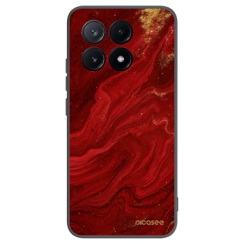 Picasee silikonski črni ovitek za Xiaomi Poco X6 Pro - Red