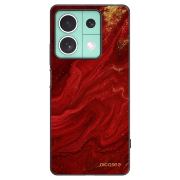 Picasee silikonski črni ovitek za Xiaomi Redmi Note 13 5G - Red
