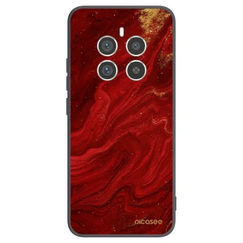 Picasee silikonski črni ovitek za Realme 12 Pro 5G - Red