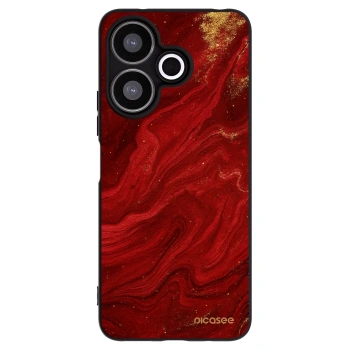 Picasee silikonski črni ovitek za Xiaomi Redmi 13 4G - Red