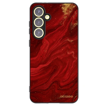 Picasee silikonski črni ovitek za Samsung Galaxy S24 FE S721B - Red