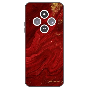 Picasee silikonski črni ovitek za Xiaomi Redmi 14C - Red