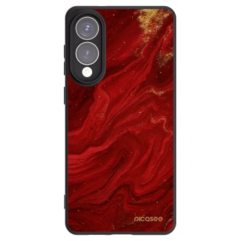 Picasee silikonski črni ovitek za Samsung Galaxy S25 Edge 5G - Red
