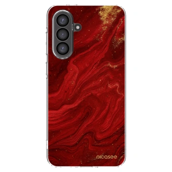 Picasee silikonski prozorni ovitek za Samsung Galaxy A56 5G A566B - Red