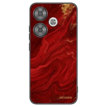 Picasee silikonski črni ovitek za Xiaomi Poco F6 - Red