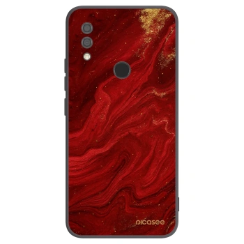 Picasee silikonski črni ovitek za Xiaomi Redmi 7 - Red