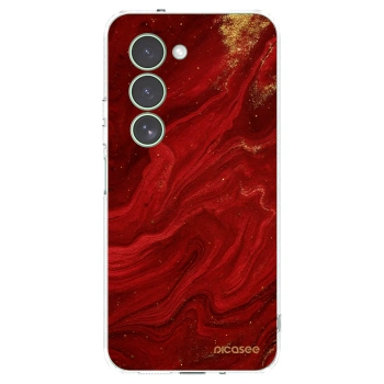 Picasee silikonski prozorni ovitek za Xiaomi Redmi 15 5G - Red