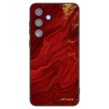 Picasee silikonski črni ovitek za Samsung Galaxy S25 FE 5G - Red