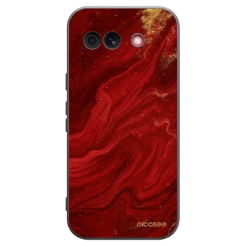 Picasee silikonski črni ovitek za Google Pixel 10a - Red