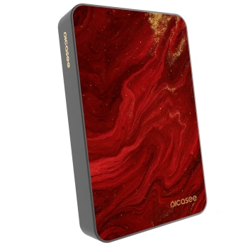 Picasee Prenosna baterija z MagSafe 10 000 mAh Siva - Red