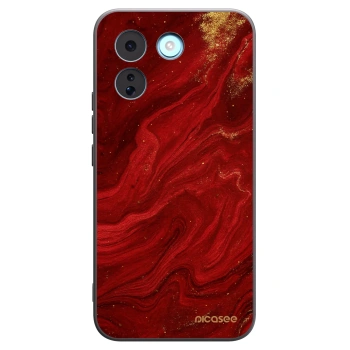 Picasee silikonski črni ovitek za Xiaomi Redmi Note 17 Pro MAX 5G - Red