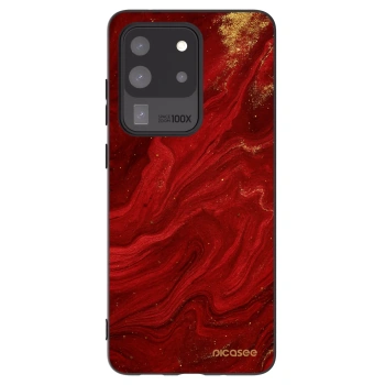 Picasee silikonski črni ovitek za Samsung Galaxy S20 Ultra 5G G988F - Red