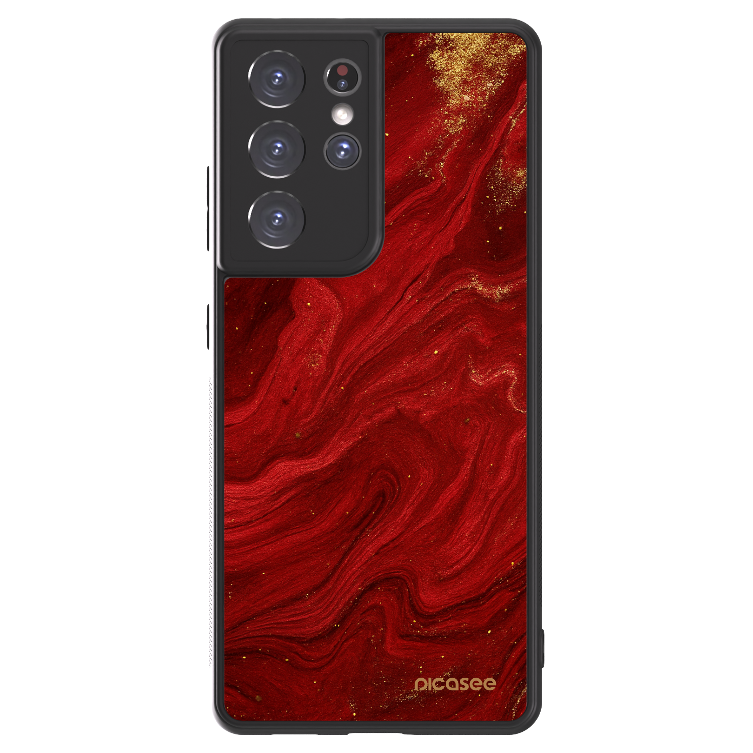 Picasee ULTIMATE CASE za Samsung Galaxy S21 Ultra 5G G998B - Red