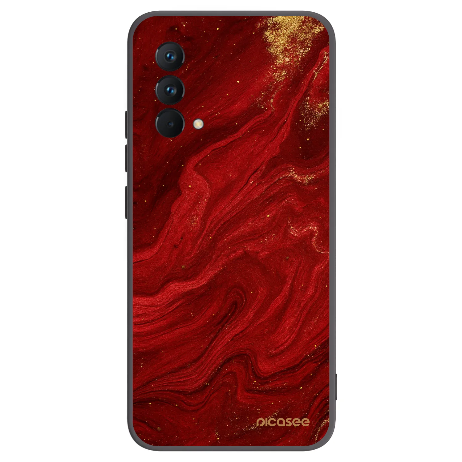 Picasee silikonski črni ovitek za Realme GT Master Edition 5G - Red