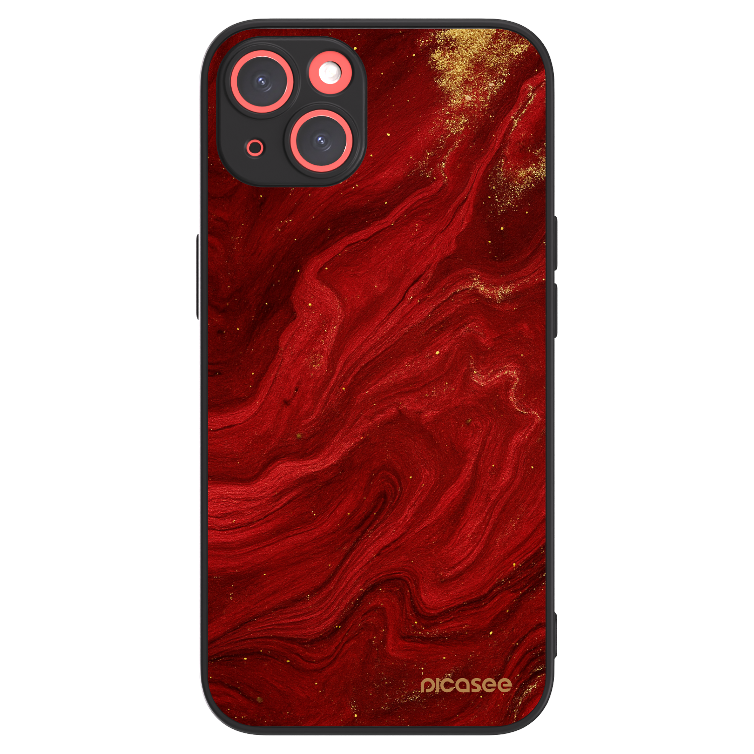 Picasee ULTIMATE CASE MagSafe za Apple iPhone 13 - Red