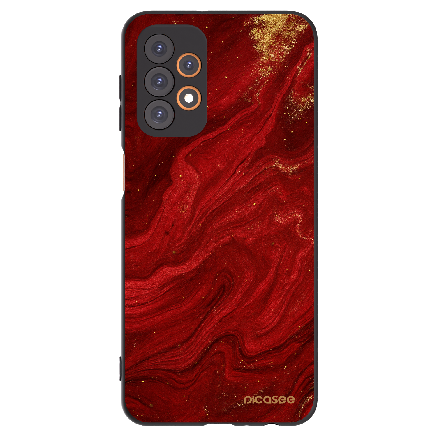 Picasee silikonski črni ovitek za Samsung Galaxy A23 A235F 4G - Red