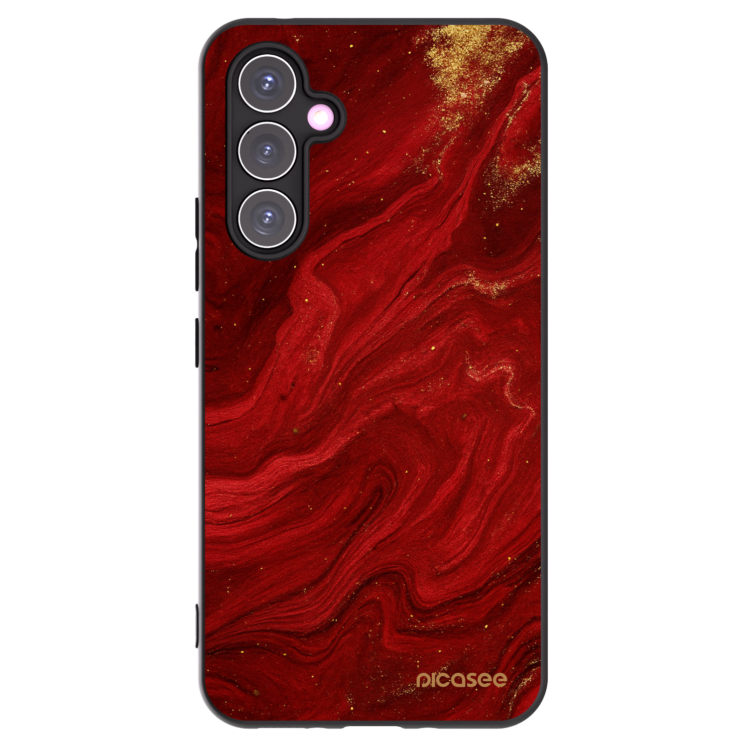 Picasee silikonski črni ovitek za Samsung Galaxy A54 5G A546B - Red