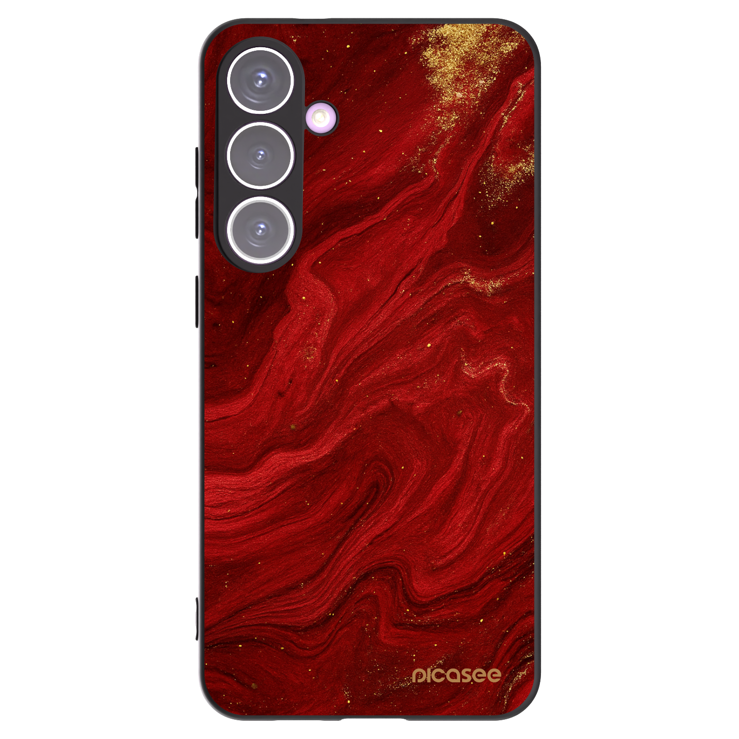 Picasee silikonski črni ovitek za Samsung Galaxy S24+ S926B 5G - Red