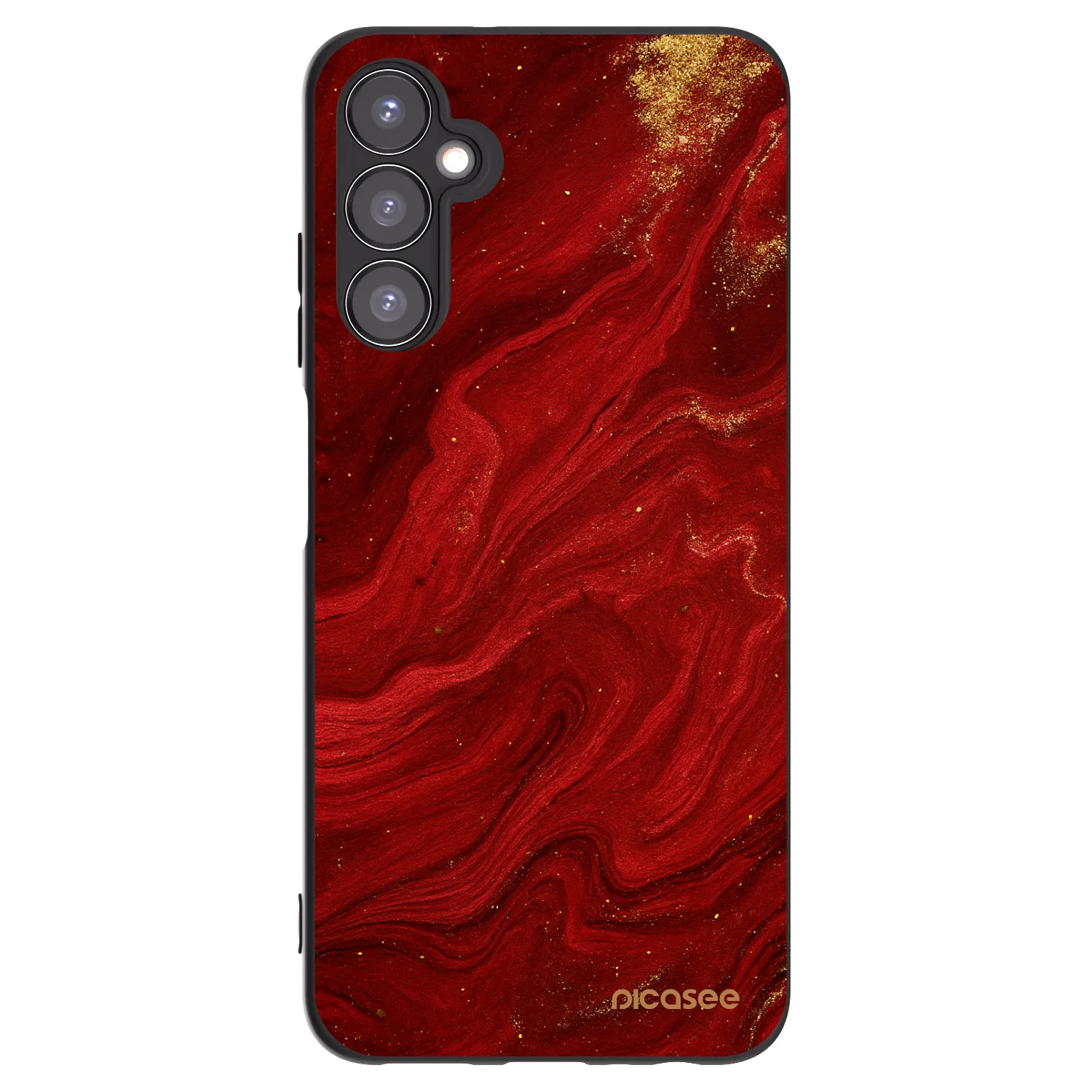 Picasee silikonski črni ovitek za Samsung Galaxy A05s A057G - Red