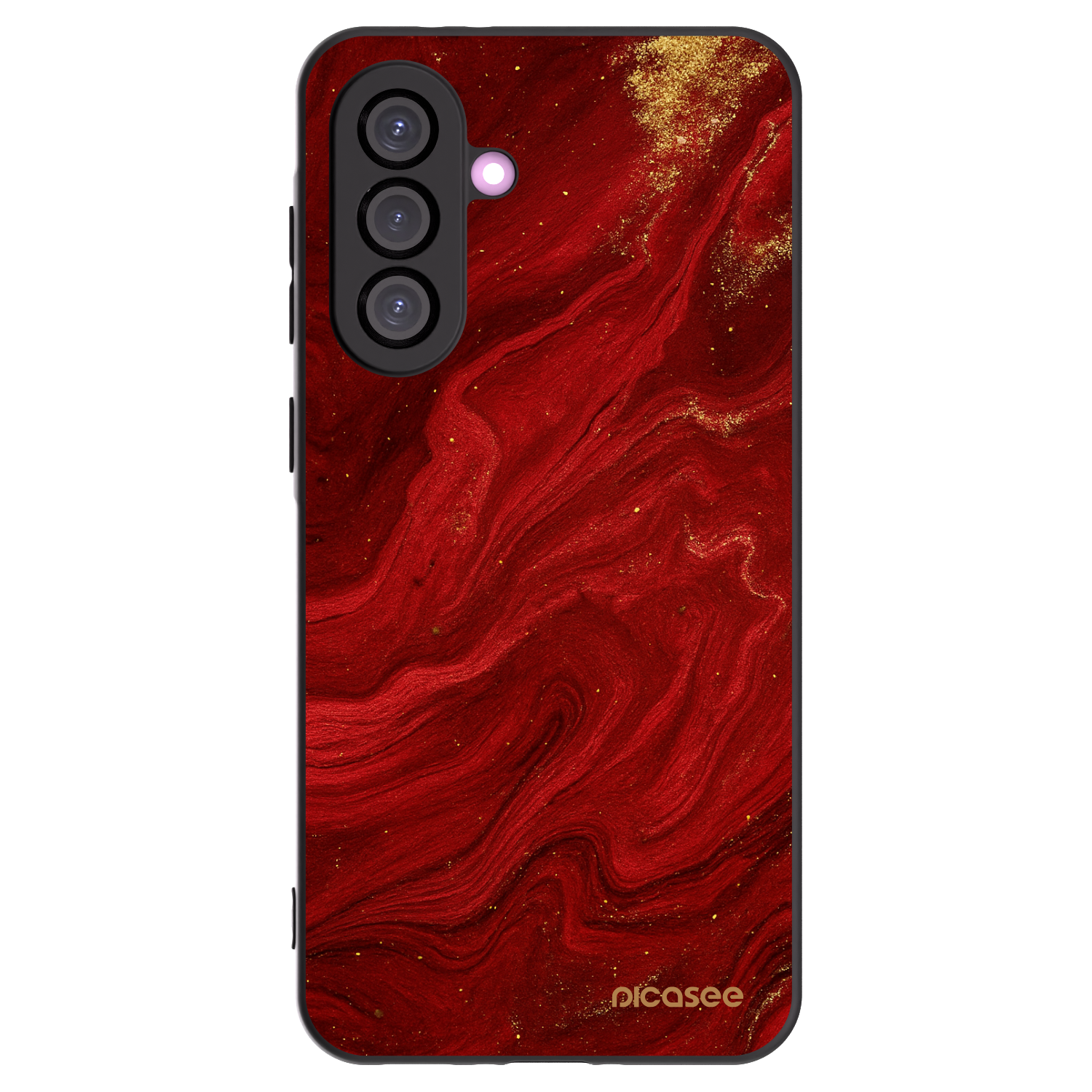 Picasee silikonski črni ovitek za Samsung Galaxy A36 5G - Red