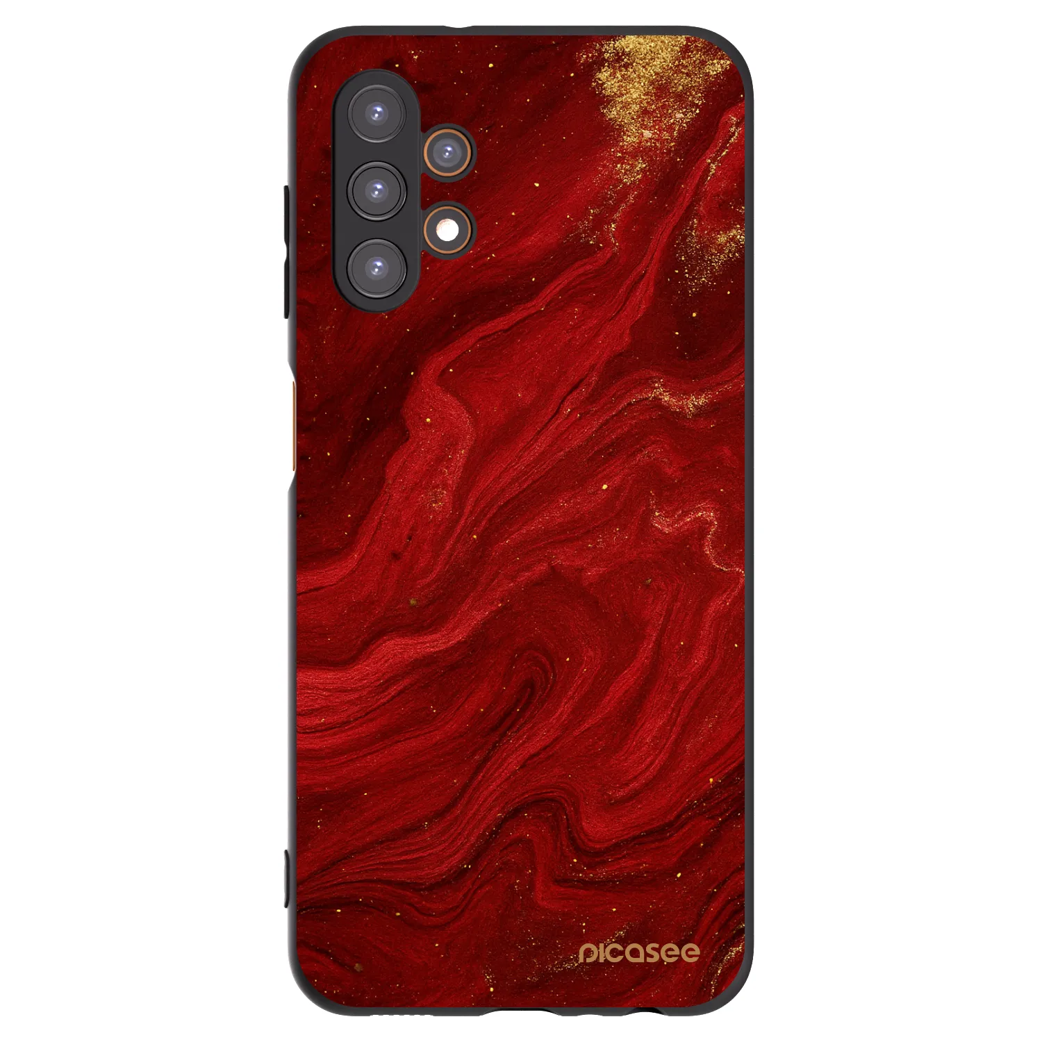 Picasee silikonski črni ovitek za Samsung Galaxy A13 5G - Red